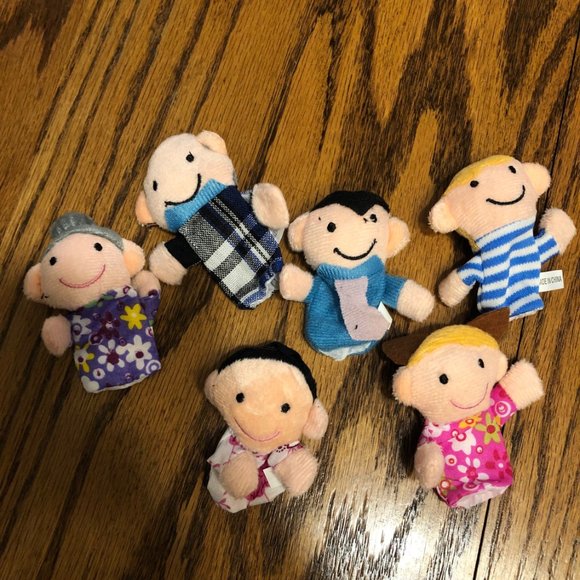 Toys Finger Family Puppets Set Of 6 Poshmark